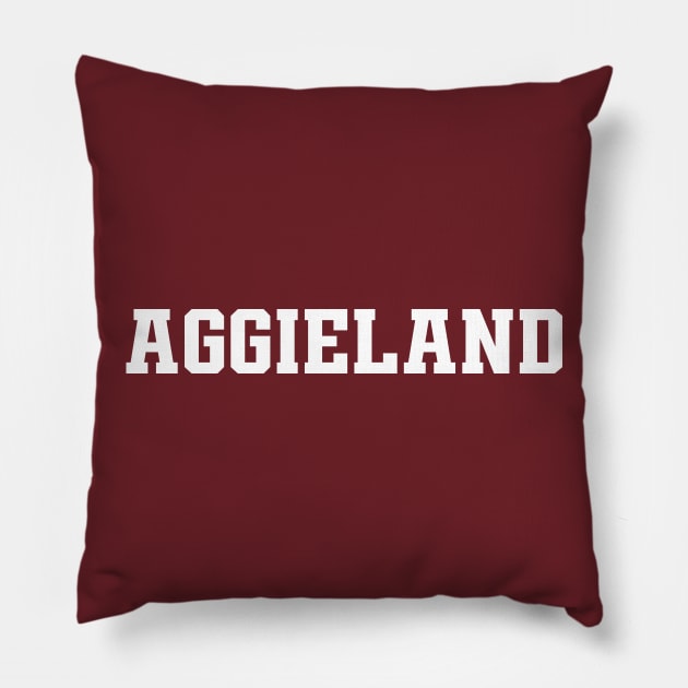 Aggieland Pillow by StadiumSquad