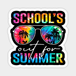 School's Out For Summer Magnet