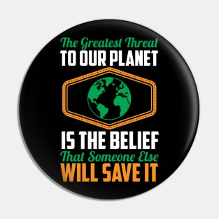 Nature Protection Climate Change Fidays For Future Demonstration Quote Pin