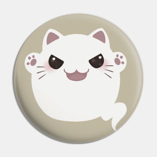 Ghost Cat Pin