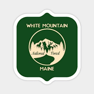 White Mountain National Forest Maine Magnet