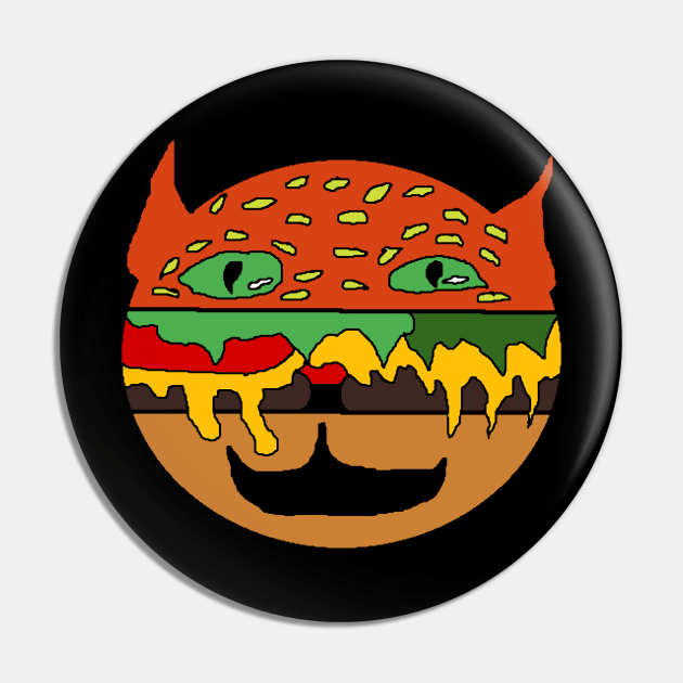 I love cheeseburger cat Pin by Catbrat