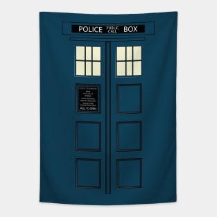 Police Box Tapestry