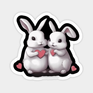 Love Bunny Magnet