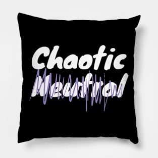 Chaotic "Neutral" Alignment Pillow