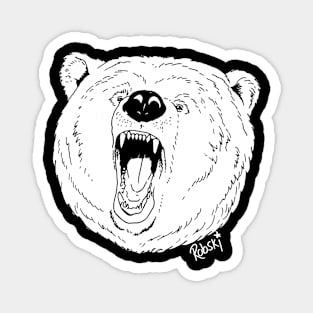 Bear Growl Magnet