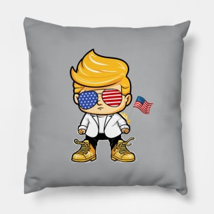 The golden sneaker edition - 1 (Thou shall not say his name version) Pillow