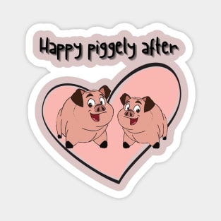 Happy pigs Magnet