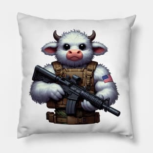 Fluffy Cow Pillow