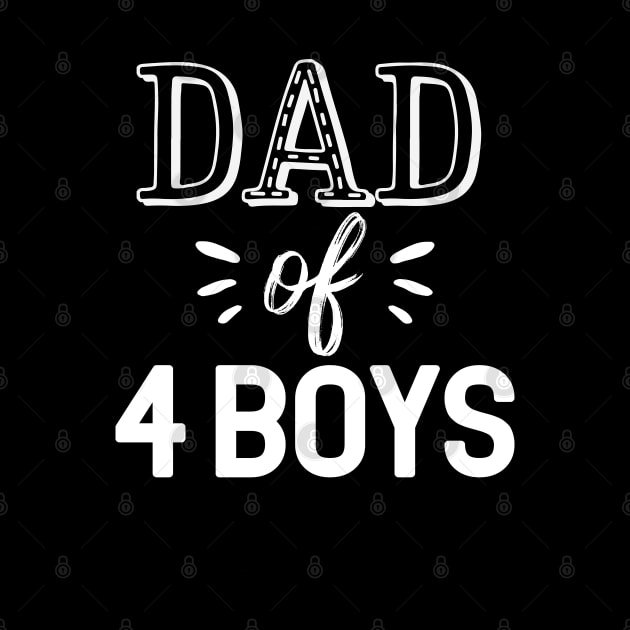 Dad Of 3 Boys Gift Fathers Day Dad 3 Boys Gift by mommyshirts