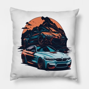 BMW M4 F82 Classic Pillow