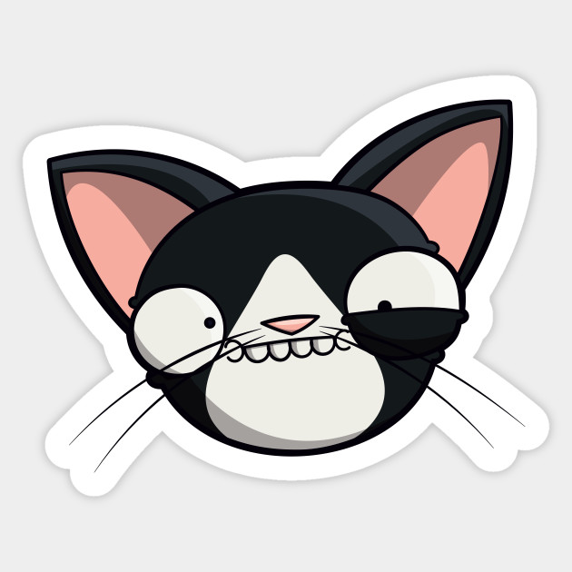 Derpy Guppy S Head Isaac Sticker Teepublic