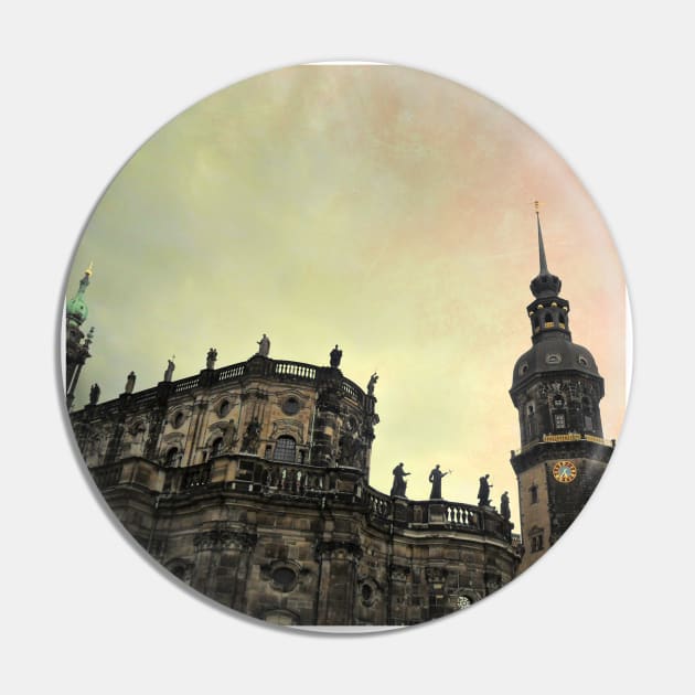 Beautiful Retro Photography from Dresden Germany sightseeing with rainbow sky Pin by BoogieCreates