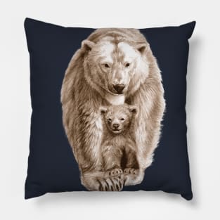 Don't Poke Momma Bear Pillow