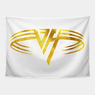 Van Halen Gold Tapestry