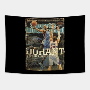 COVER SPORT - SPORT ILLUSTRATED - DURANT A NEW MVP Tapestry