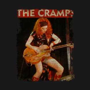 TEXTURE ART- The Cramps 1982 - RETRO STYLE 4 T-Shirt