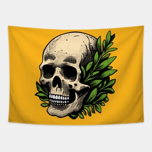 Skull Plant Tapestry