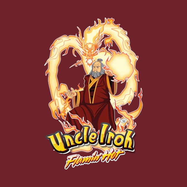 Uncle Iroh Flamin Hot edition by Gen Pop Art