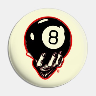 Vintage Magic 8 Ball Pin