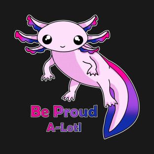 Bisexual Pride Axolotl T-Shirt