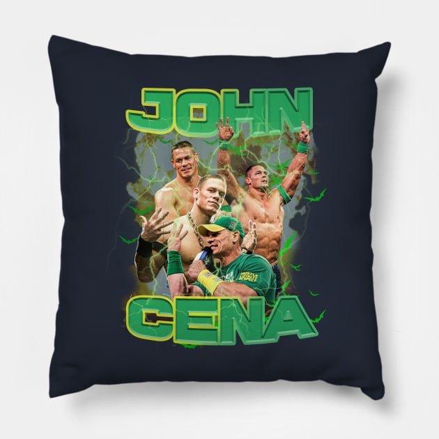 John cena T-shirt design Pillow by Sltees