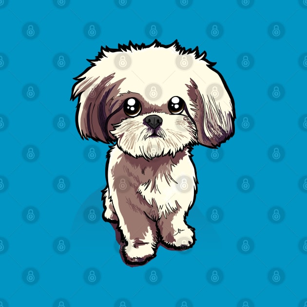 Shih Tzu by binarygod