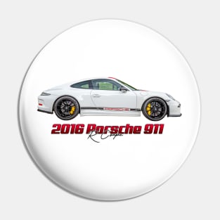 2016 Porsche 911 R Coupe Pin