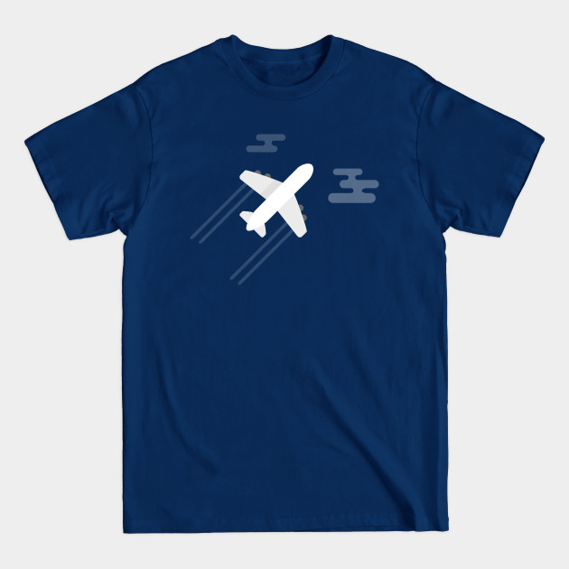 Discover flying plane - Plane - T-Shirt