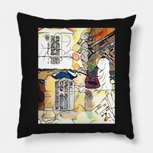 Kandinsky meets Cartagena, motif 9 Pillow