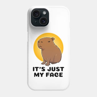 It's just my face Capybara Phone Case