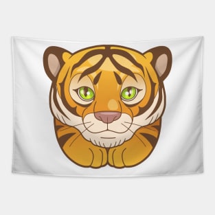 little cute tiger Tapestry