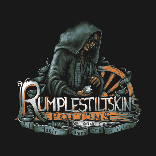 Disover Rumplestiltskin - Wizardry - T-Shirt