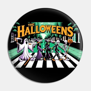 Halloween Street  Abbey Road Parody Pin