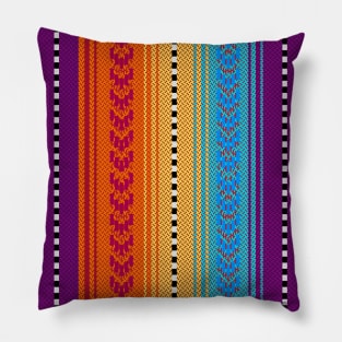 colorful pattern abstract Pillow