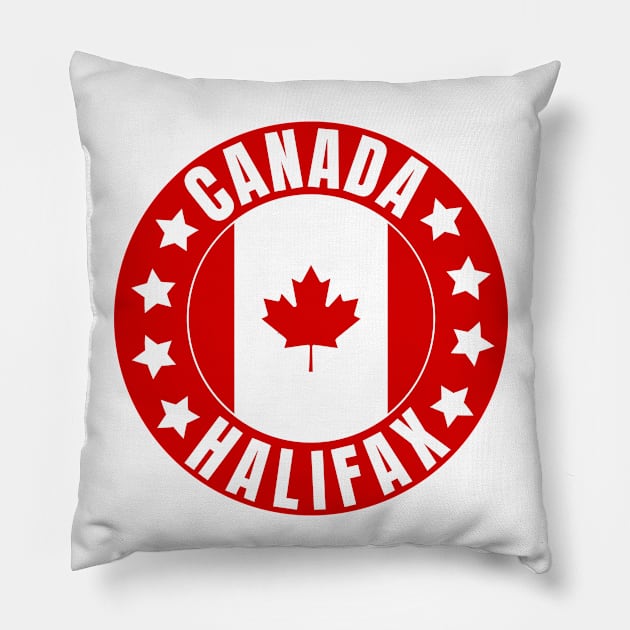 Halifax Pillow by footballomatic