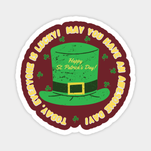 Happy St. Patrick's Day! Magnet