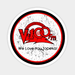 We Love You Topeka Magnet