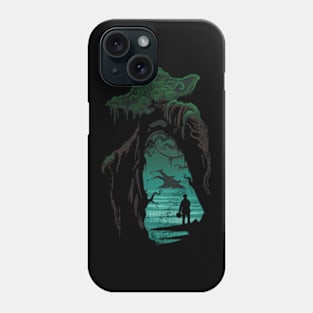 Luke jedi training Phone Case