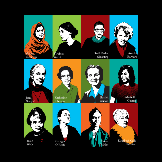 Feminist Icons by candhdesigns