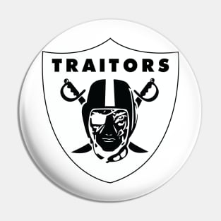 Oakland Traitors Reversed Pin