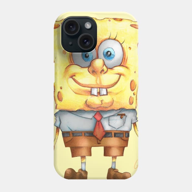 Spongebob Phone Case by gavinmichelliart