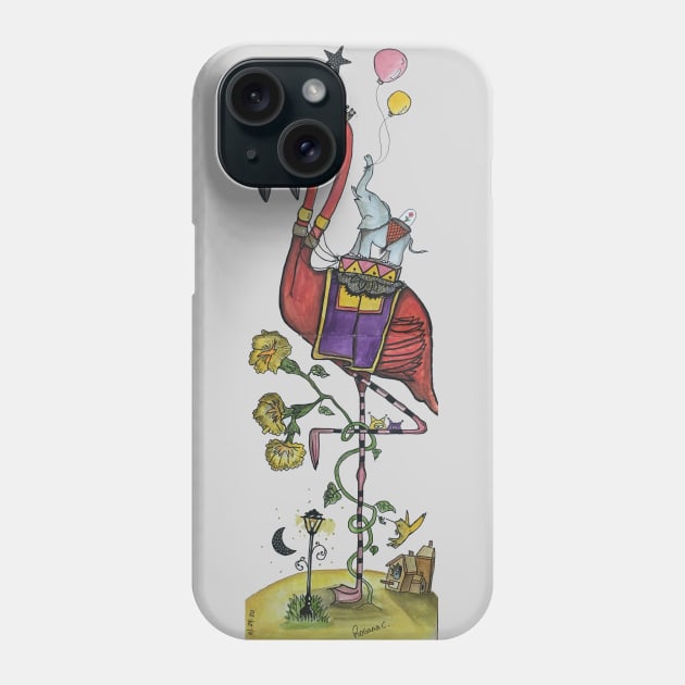 Happy Dream Phone Case by rosana art