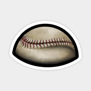 A Baseball High Detail, I Love Baseball Magnet