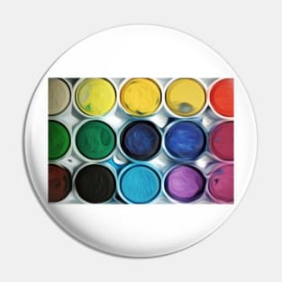 Color paint palette abstract Pin