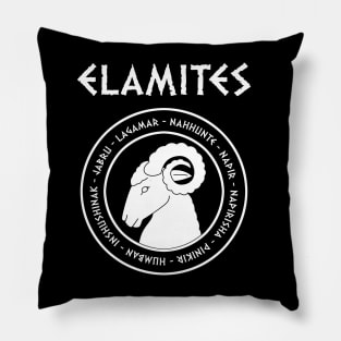 Elamites Ancient Bronze Age Civilization Gods of Elam Pillow