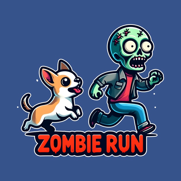 Zombie Run by Rawlifegraphic