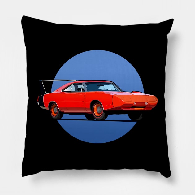 Musclecar Pillow by Akira31