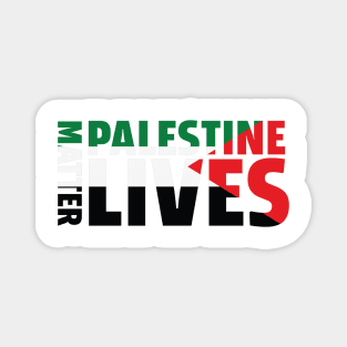 Palestine Lives Matter Magnet