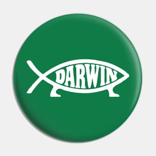 Darwin Fish Pin